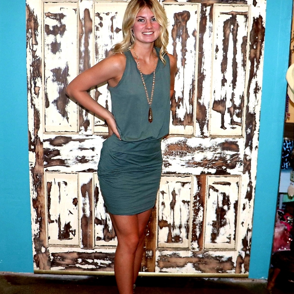 Teal Dress